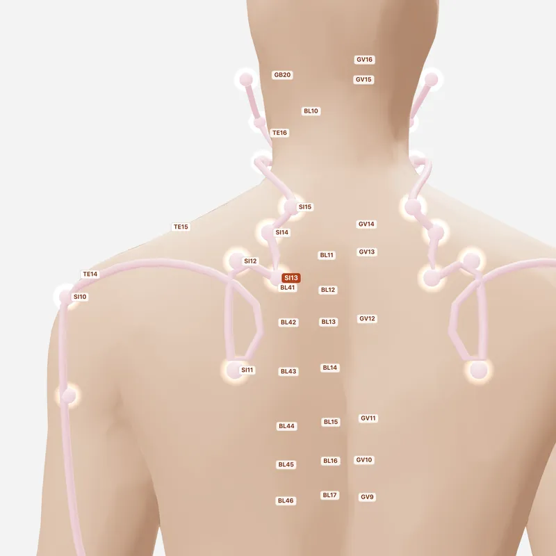 Huyệt Khúc Viên — huyệt lân cận
