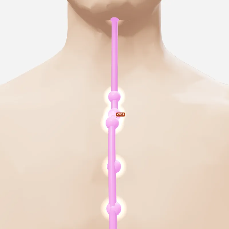 Huyệt Tuyền Cơ — trên da