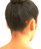 Sơ đồ huyệt Đầu Khiếu Âm