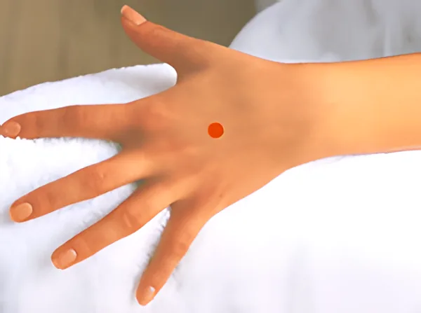 Sơ đồ huyệt Ngoại Lao Cung III