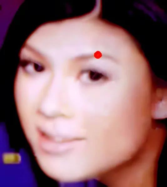 Sơ đồ huyệt Ngư Yêu