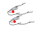 Sơ đồ huyệt Quỷ Nhãn