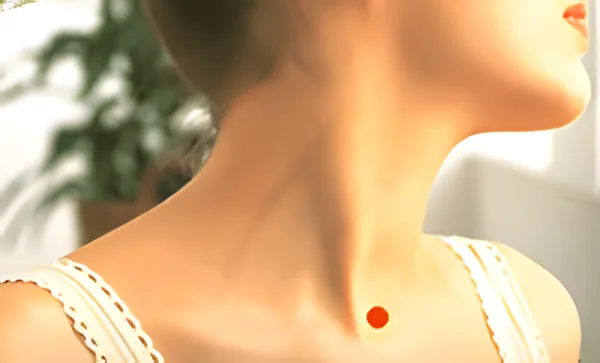 Sơ đồ huyệt Thiên Đột